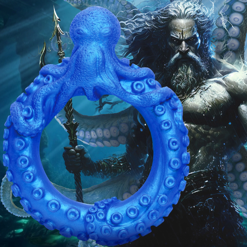 Creature Cocks Poseidon's Octo-Ring - Octopus Fantasy Silicone Cock Ring