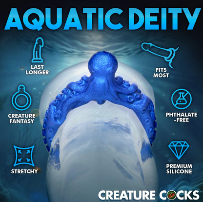 Creature Cocks Poseidon's Octo-Ring - Octopus Fantasy Silicone Cock Ring