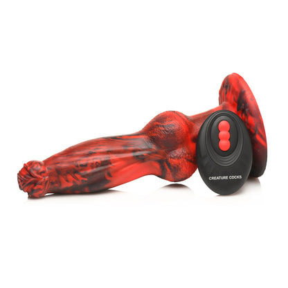Creature Cocks Hell Wolf - Thrusting & Vibrating Canine Fantasy Vibrator