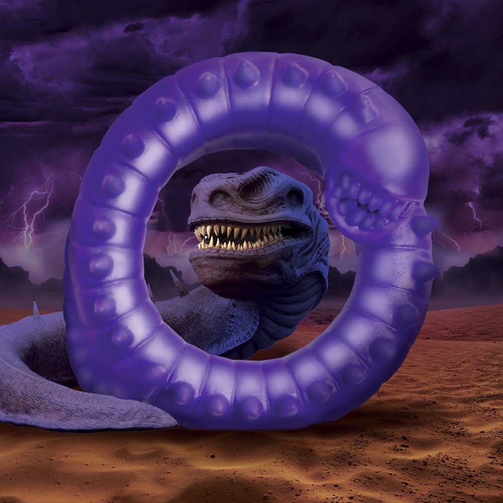Creature Cocks Slitherine - Galactic Worm Silicone Cock Ring