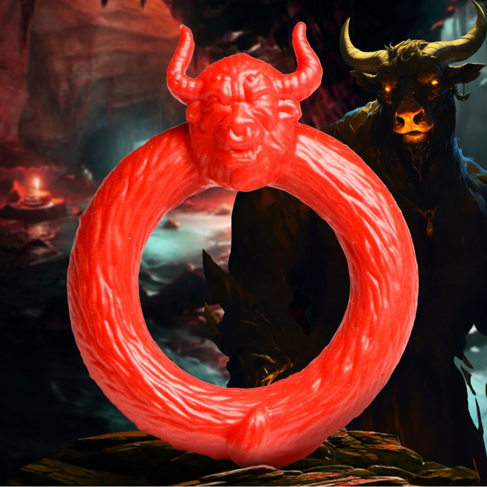 Creature Cocks Beast Mode - Minotaur Silicone Cock Ring