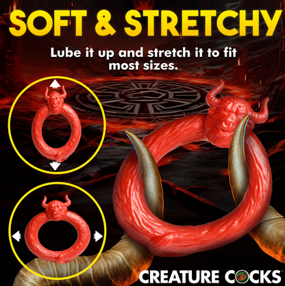 Creature Cocks Beast Mode - Minotaur Silicone Cock Ring