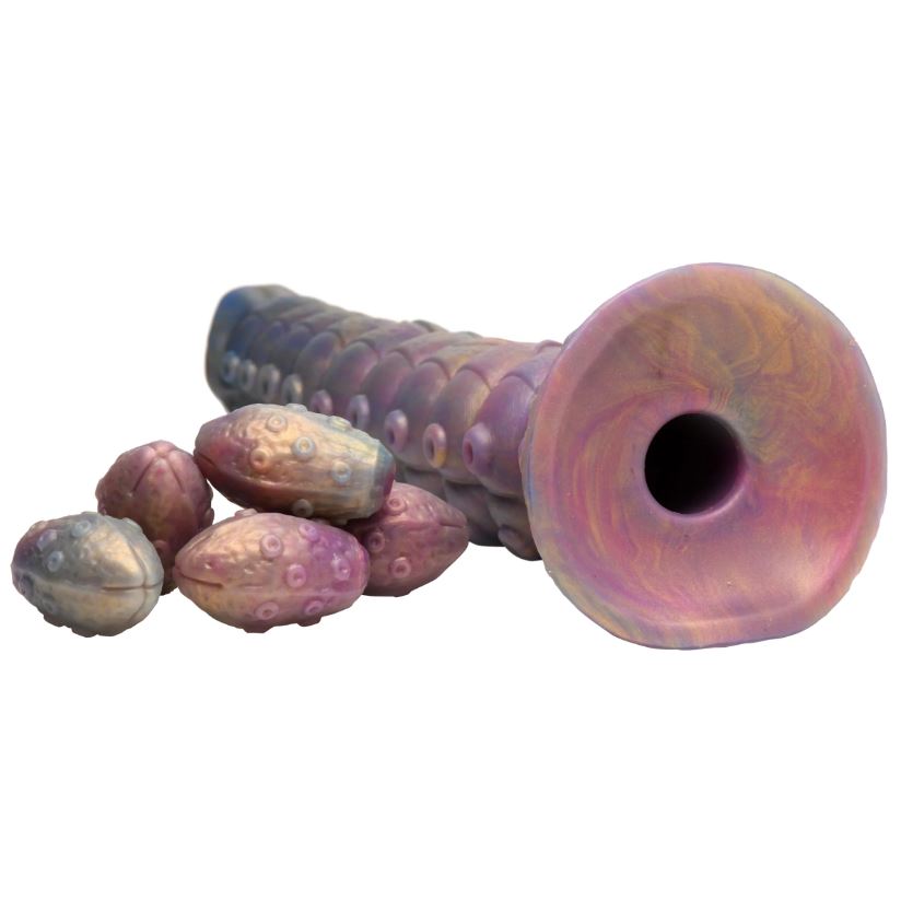 Creature Cocks Deep Invader - Tentacle Ovipositor Dildo with Eggs