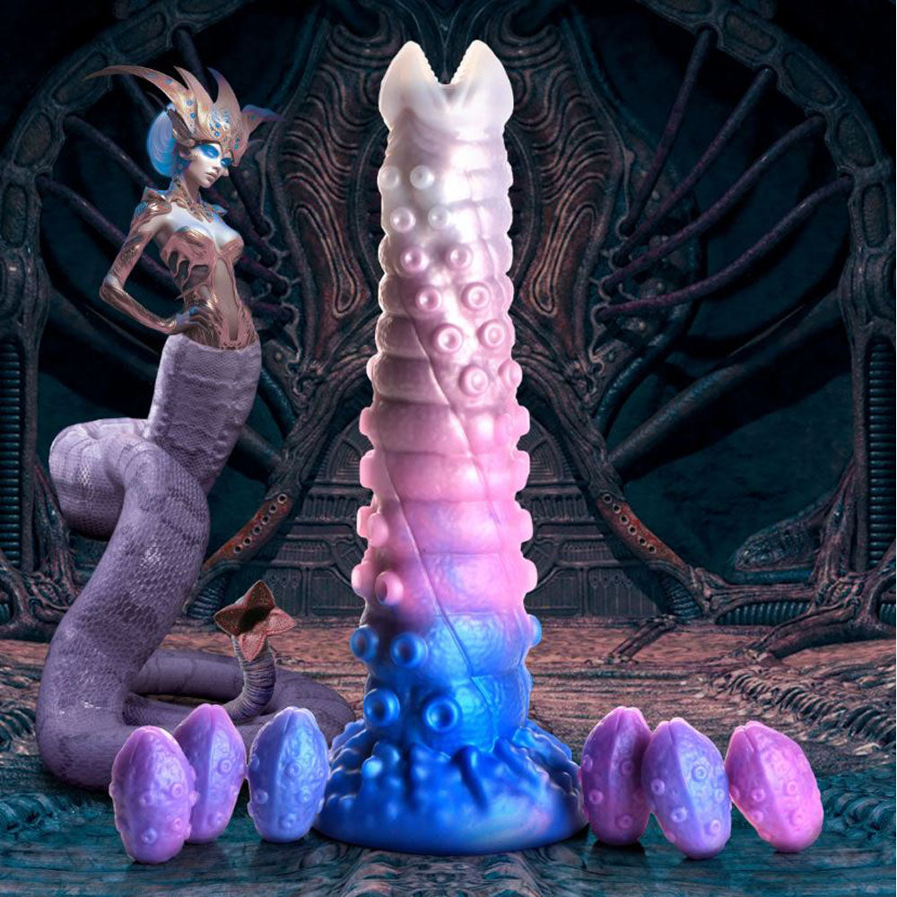 Creature Cocks Tenta-Queen - Ovipositor Dildo with Eggs