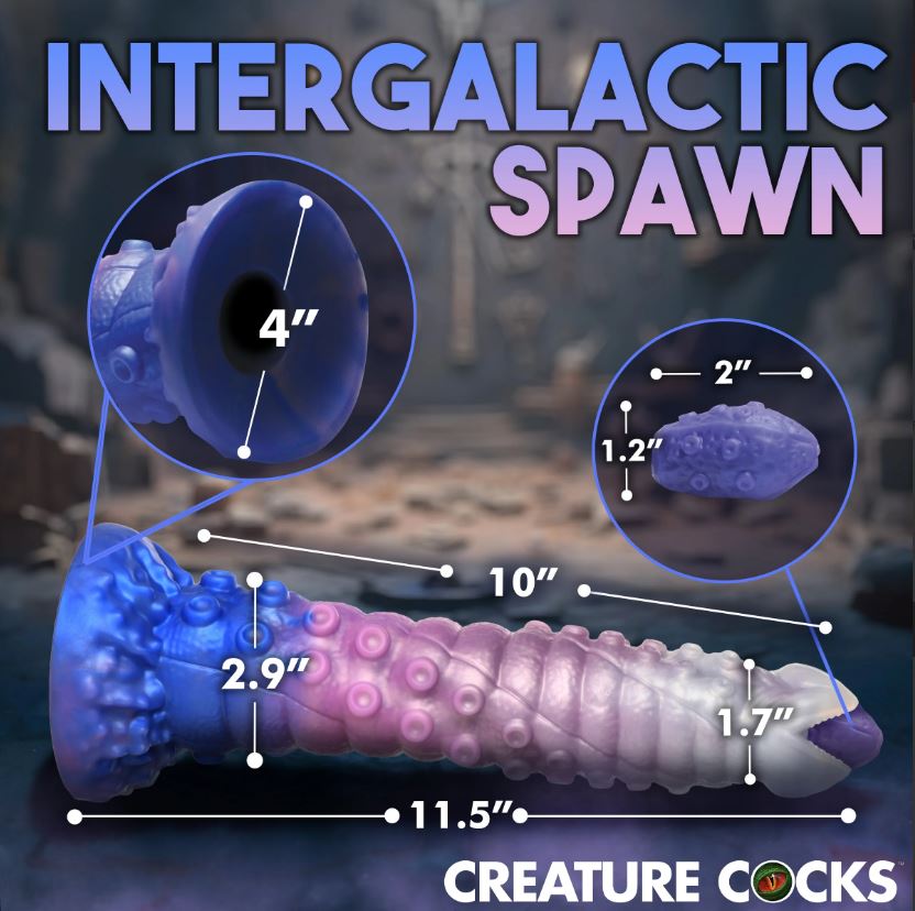 Creature Cocks Tenta-Queen - Ovipositor Dildo with Eggs