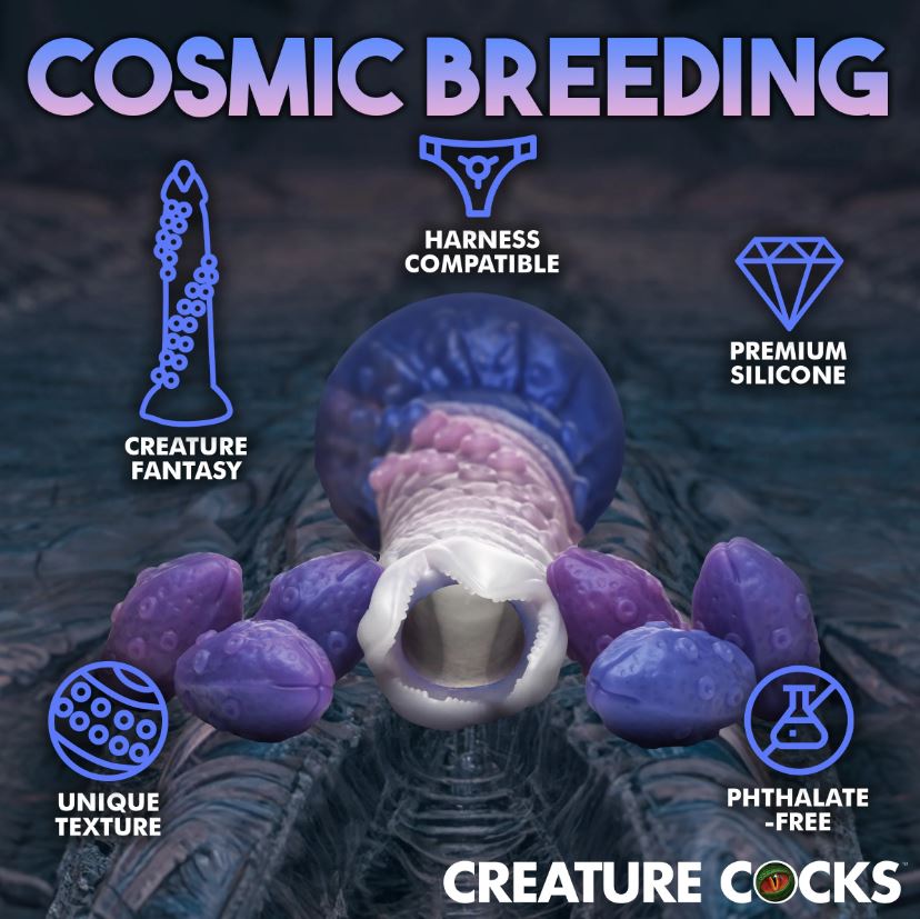 Creature Cocks Tenta-Queen - Ovipositor Dildo with Eggs