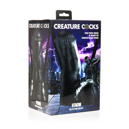 Creature Cocks Venom - Symbiote Fantasy Silicone Dildo