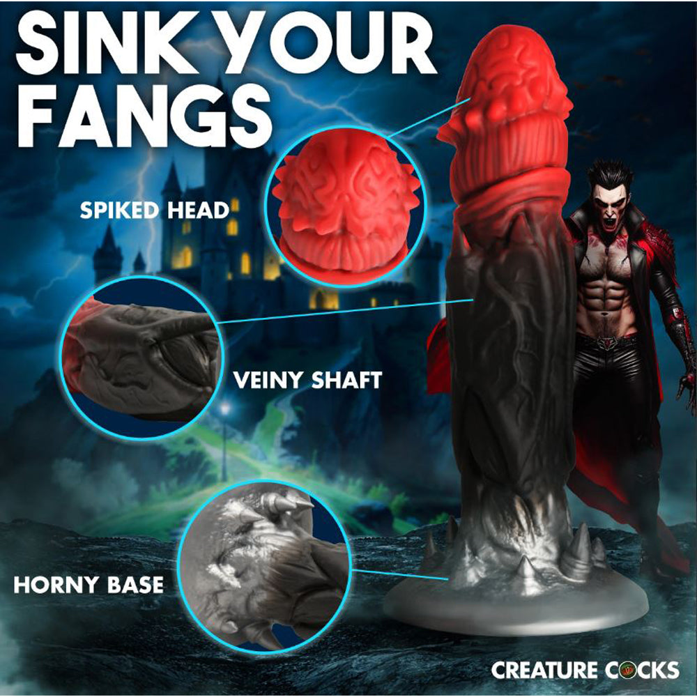 Creature Cocks Count Cockula - Dracula Fantasy Silicone Dildo