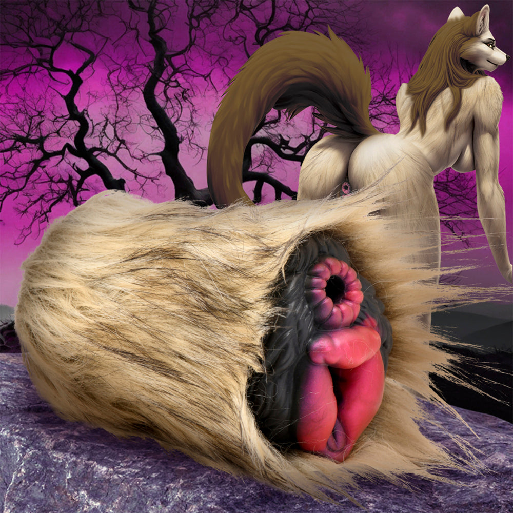 Creature Cocks Savage She-Wolf - Dual-Entry Furry Stroker