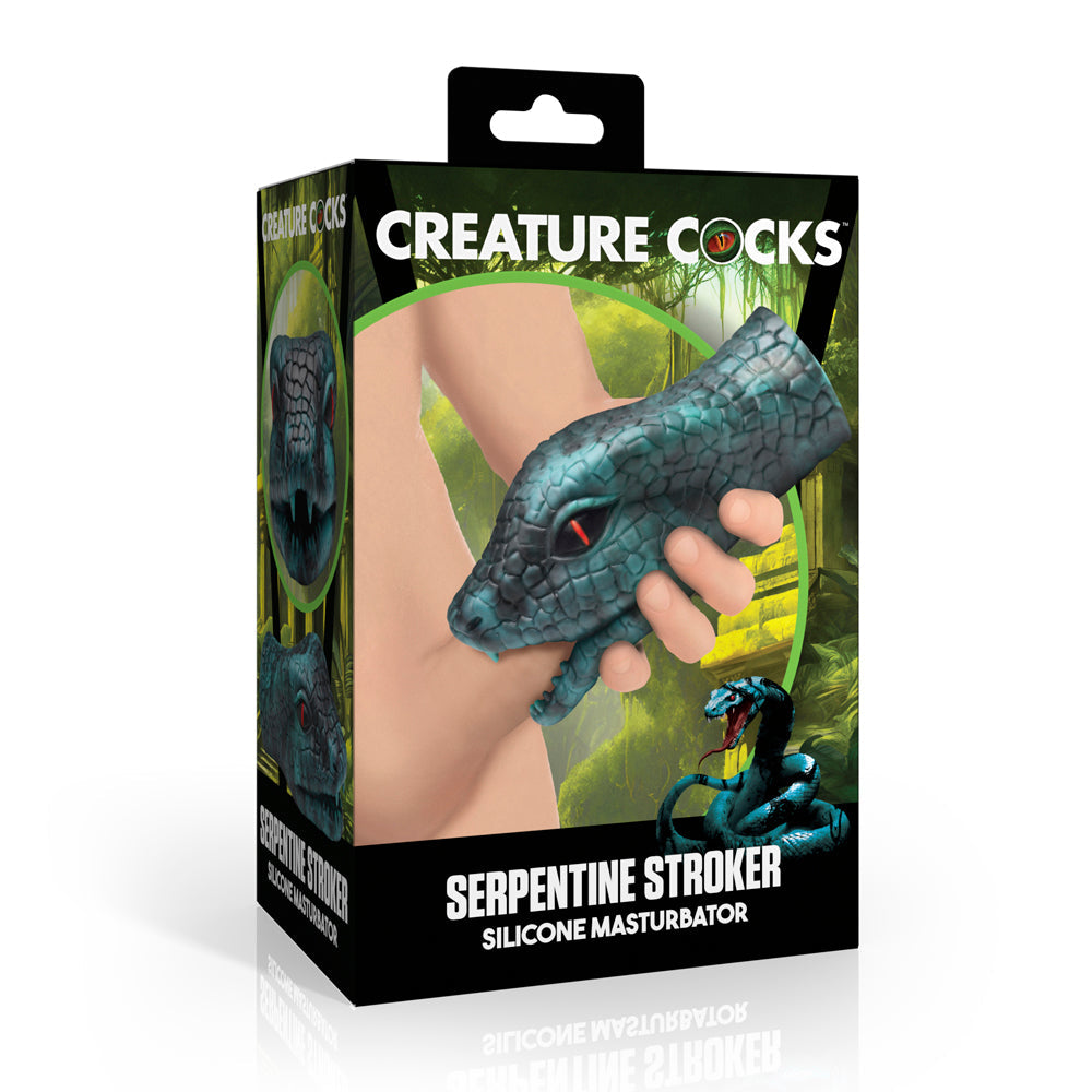 Creature Cocks Serpentine - Snake Mouth Silicone Stroker
