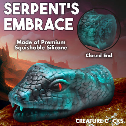 Creature Cocks Serpentine - Snake Mouth Silicone Stroker