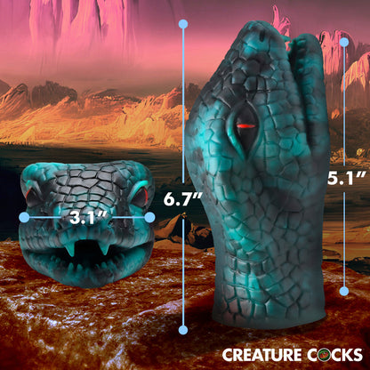 Creature Cocks Serpentine - Snake Mouth Silicone Stroker