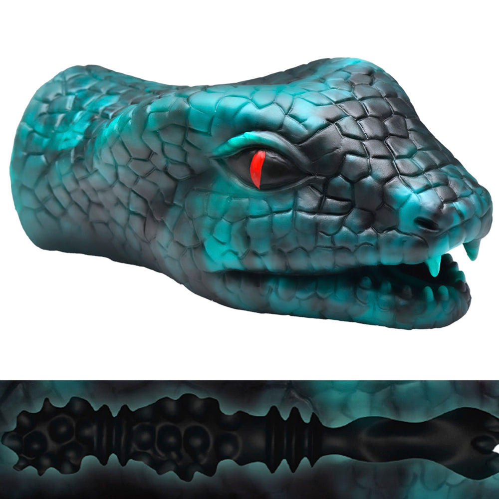 Creature Cocks Serpentine - Snake Mouth Silicone Stroker