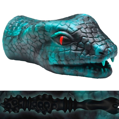 Creature Cocks Serpentine - Snake Mouth Silicone Stroker
