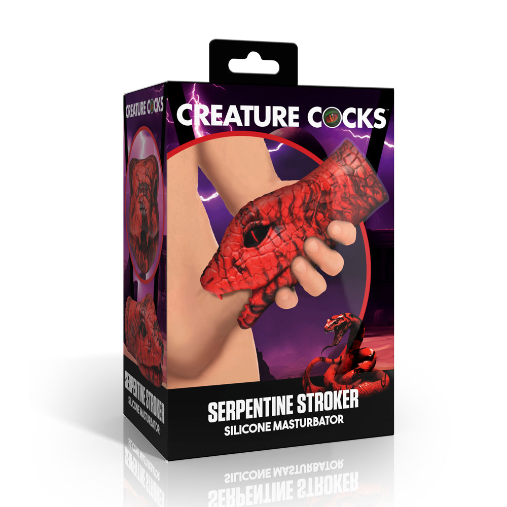 Creature Cocks Serpentine - Snake Mouth Silicone Stroker