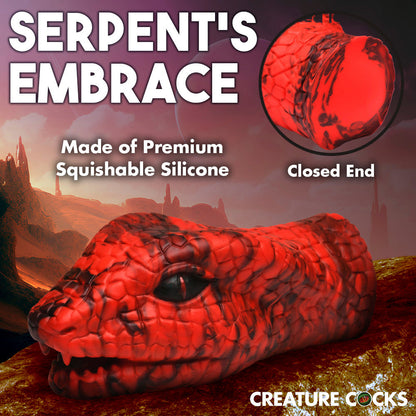 Creature Cocks Serpentine - Snake Mouth Silicone Stroker