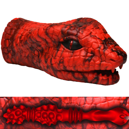 Creature Cocks Serpentine - Snake Mouth Silicone Stroker
