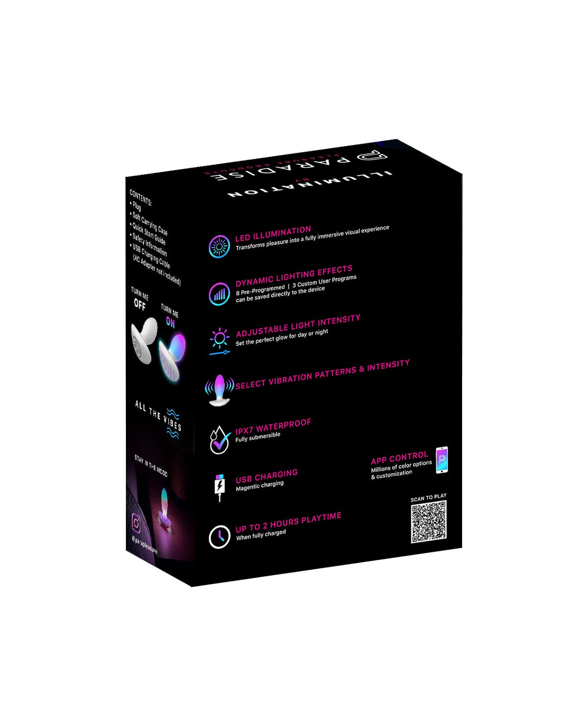 Illumination by Paradise - The Plug RGB Anal Vibrator