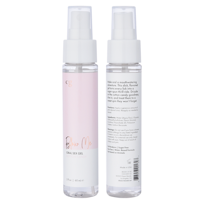 CG BLOW ME Oral Sex Gel - Flavored Kissable Gel