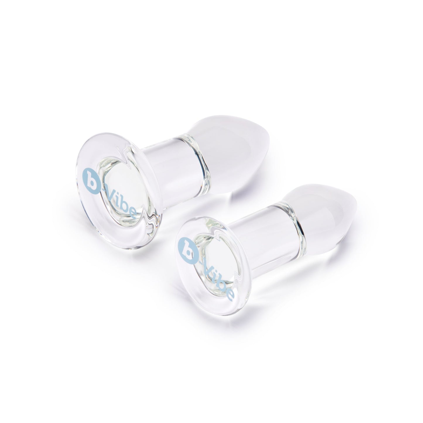 b-Vibe Intermediate Glass Dilator Set - Anal Training