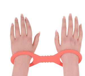 Menottes en silicone Peaches 'n CreaMe Large