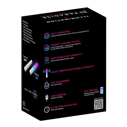 Illumination by Paradise - The Bullet RGB Vibrator