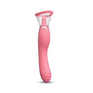 Le Wand Lick - Triple Function Tongue Vibrator with Suction Cup