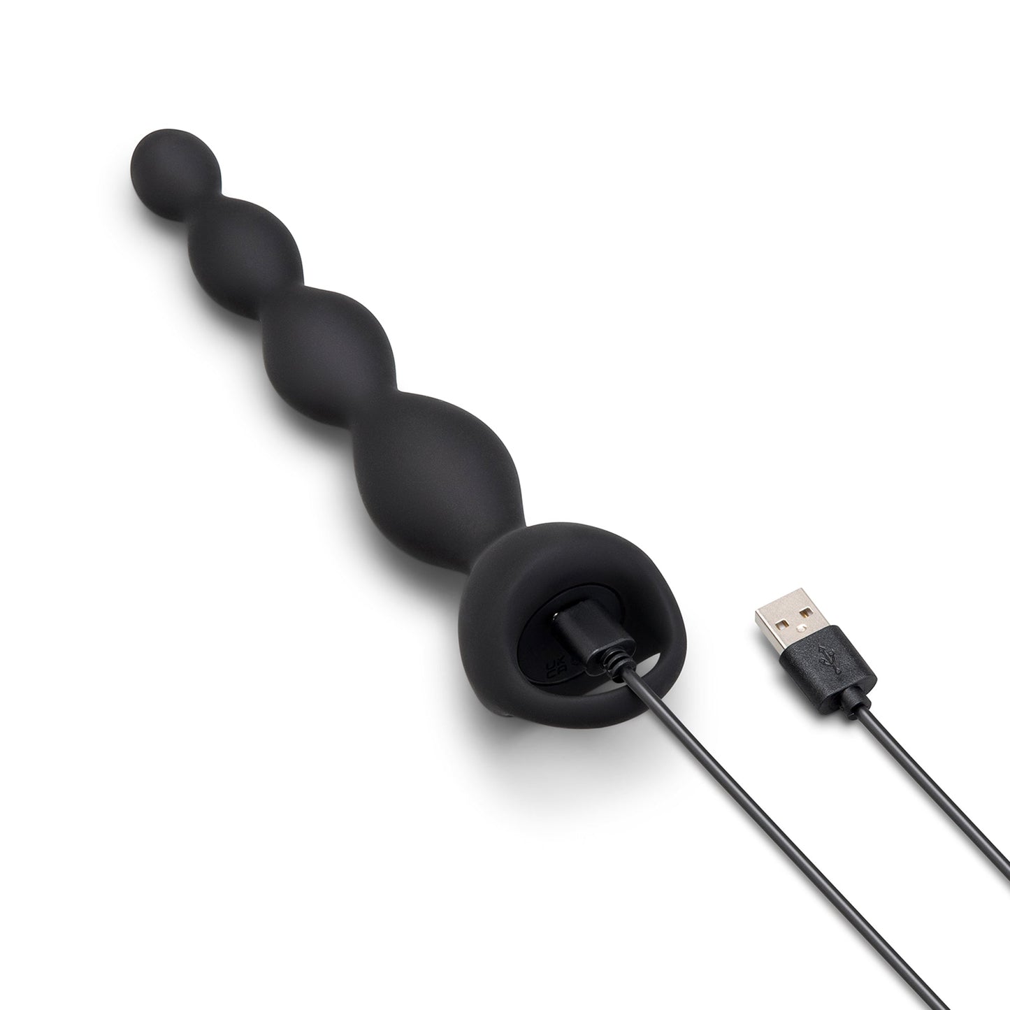 b-Vibe 6.5" Vibing Beads - Vibrating Anal Beads