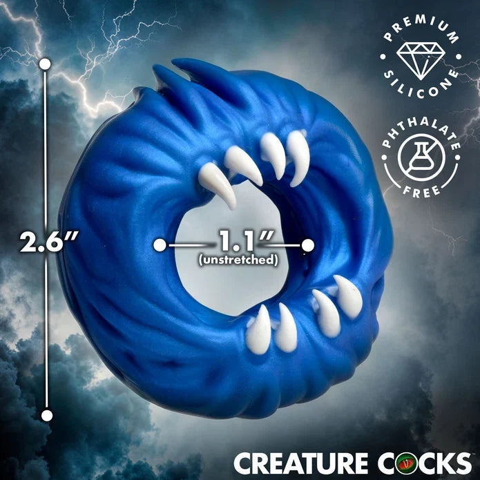 Creature Cocks Venom Loop - Twin Fang Silicone Cock Ring
