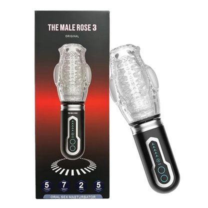 The Male Rose 3 - Suction Masturbator for Men