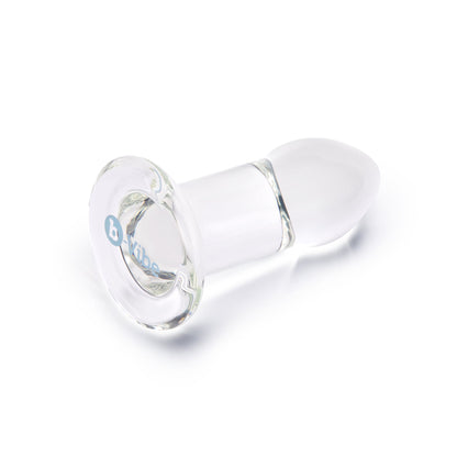 b-Vibe Advanced 8" Glass Anal Dildo - Borosilicate