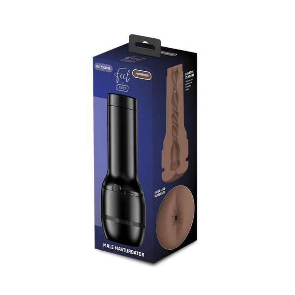 Feel Stroker -  Butt (mid brown)