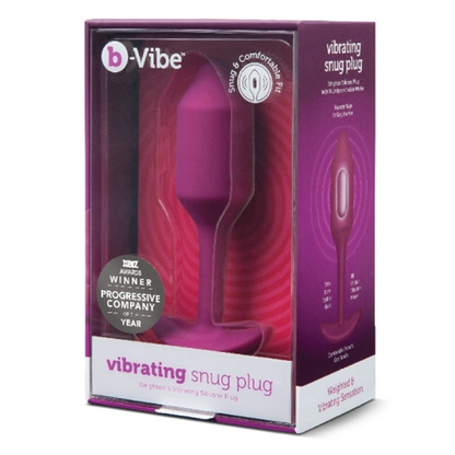 b-Vibe Vibrating Snug Plug 2 - Weighted Butt Plug