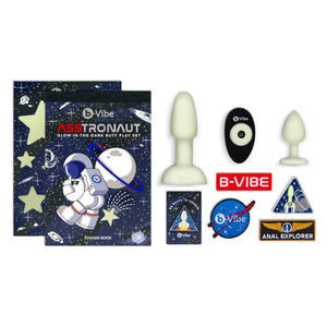 ENSEMBLE DE JEU DE FESSES ASSTRONAUTE LUMINEUX DANS LE NOIR