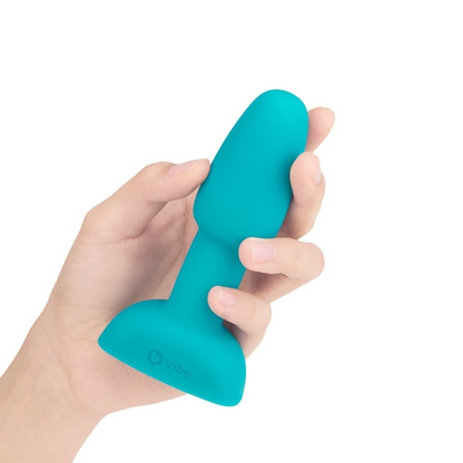 b-Vibe Rimming Petite - Rotating Beads Vibrating Butt Plug with Wireless Remote
