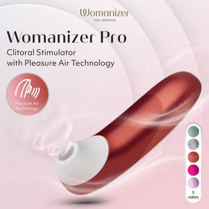Womanizer Pro - Pleasure Air Clitoral Stimulator