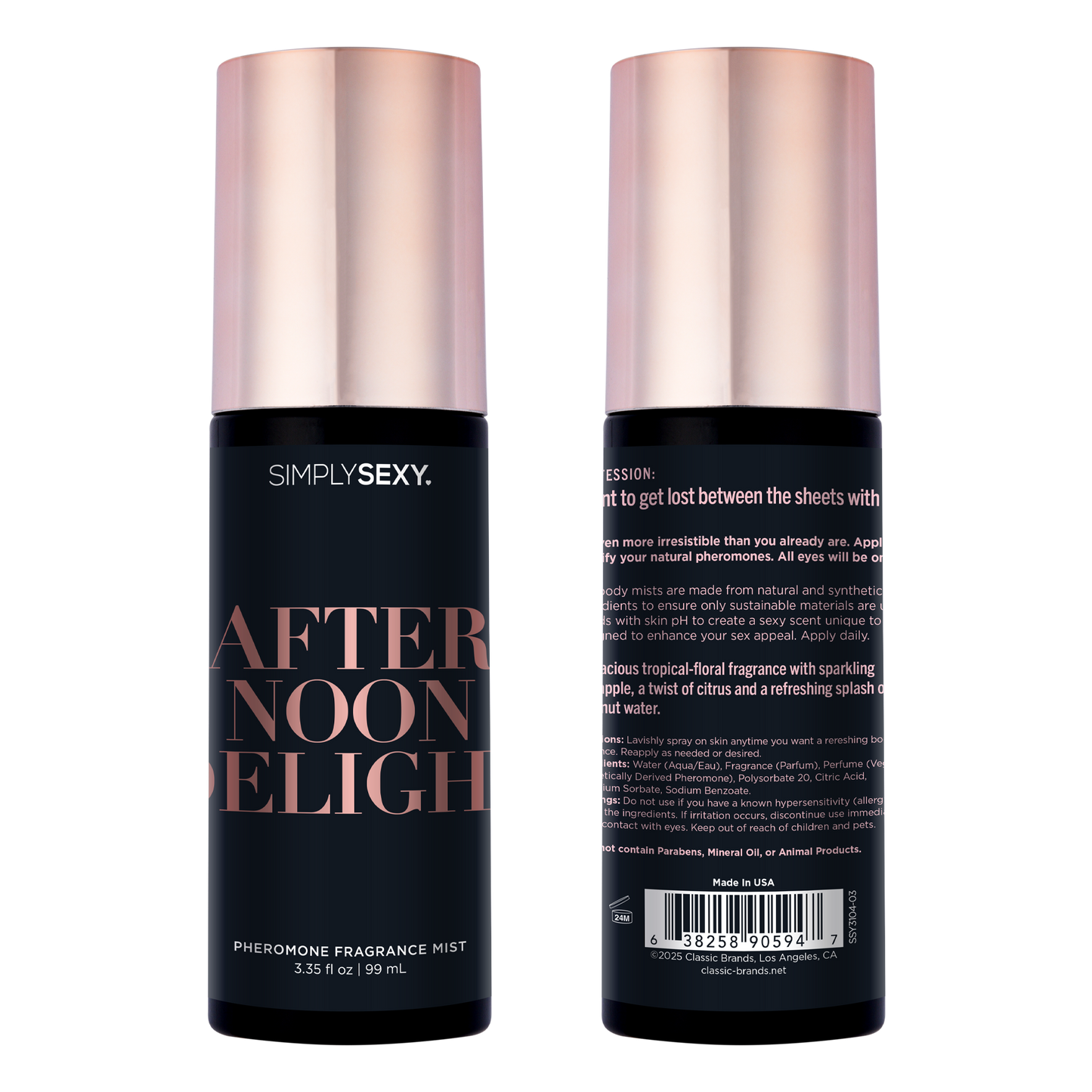 Simply Sexy Pheromone Body Mist