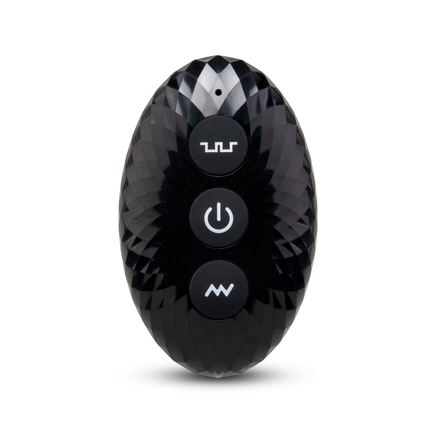 b-Vibe Light-Up Butt Plug 3.5" - Multi-Color LED & Remote Control