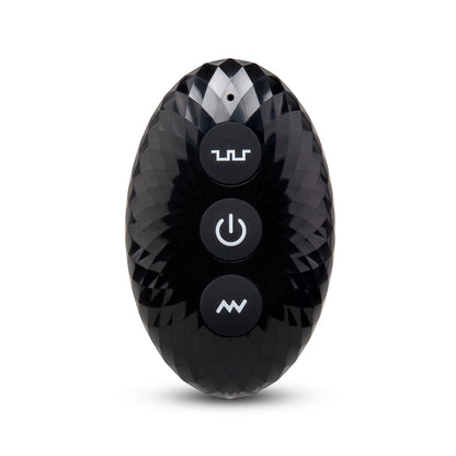 b-Vibe Light-Up Butt Plug 3.5" - Multi-Color LED & Remote Control