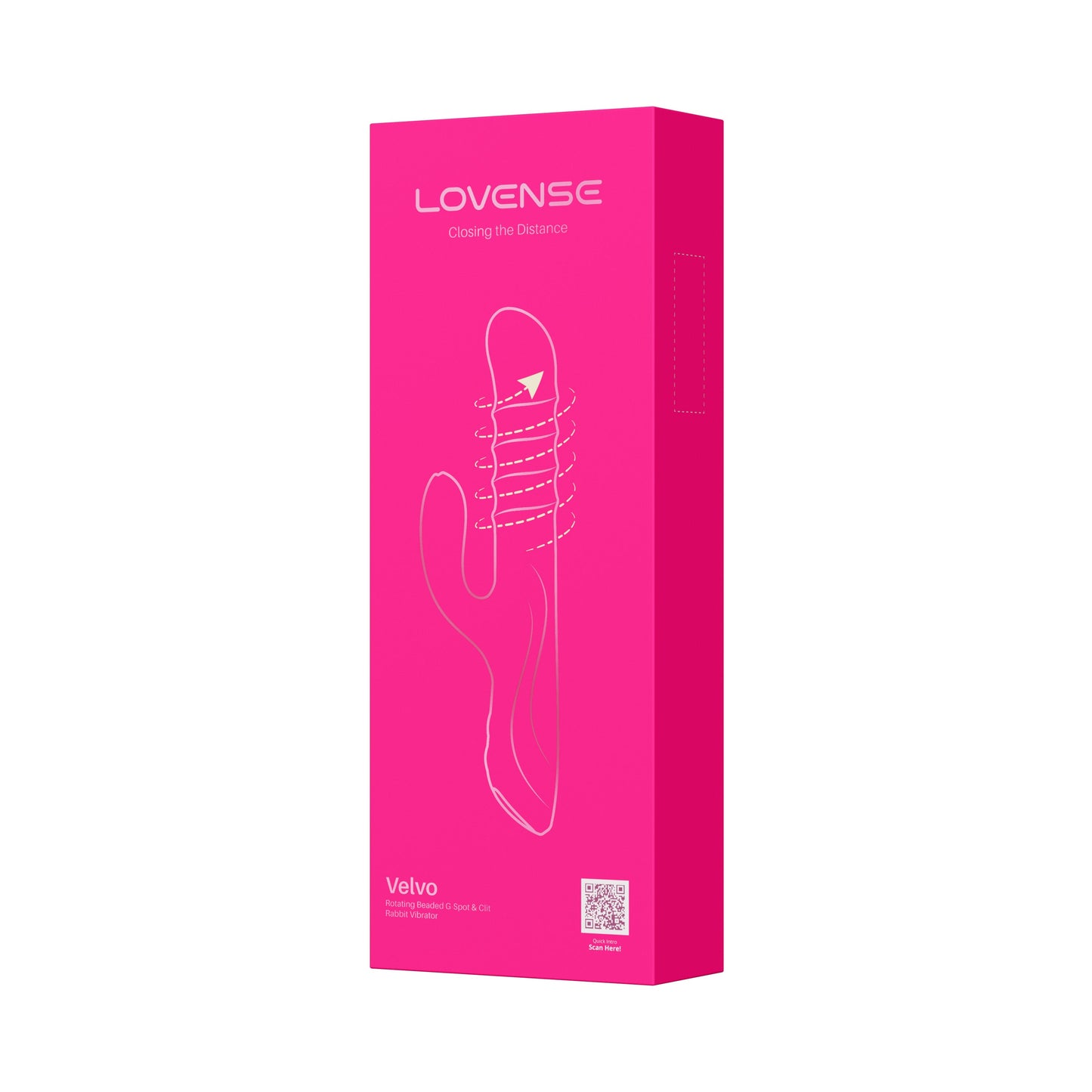 Lovense Velvo - NeoSpin G-Spot & Clitoral Rabbit Vibrator