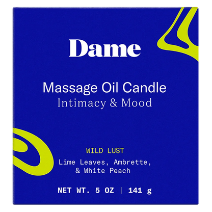 Dame Massage Oil Candle Melt Together