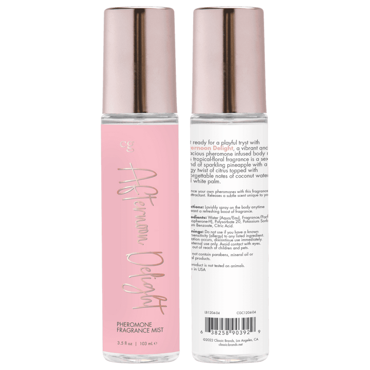 CG - AFTERNOON DELIGHT Fragrance Body Mist with Pheromones - PlayLoveToys