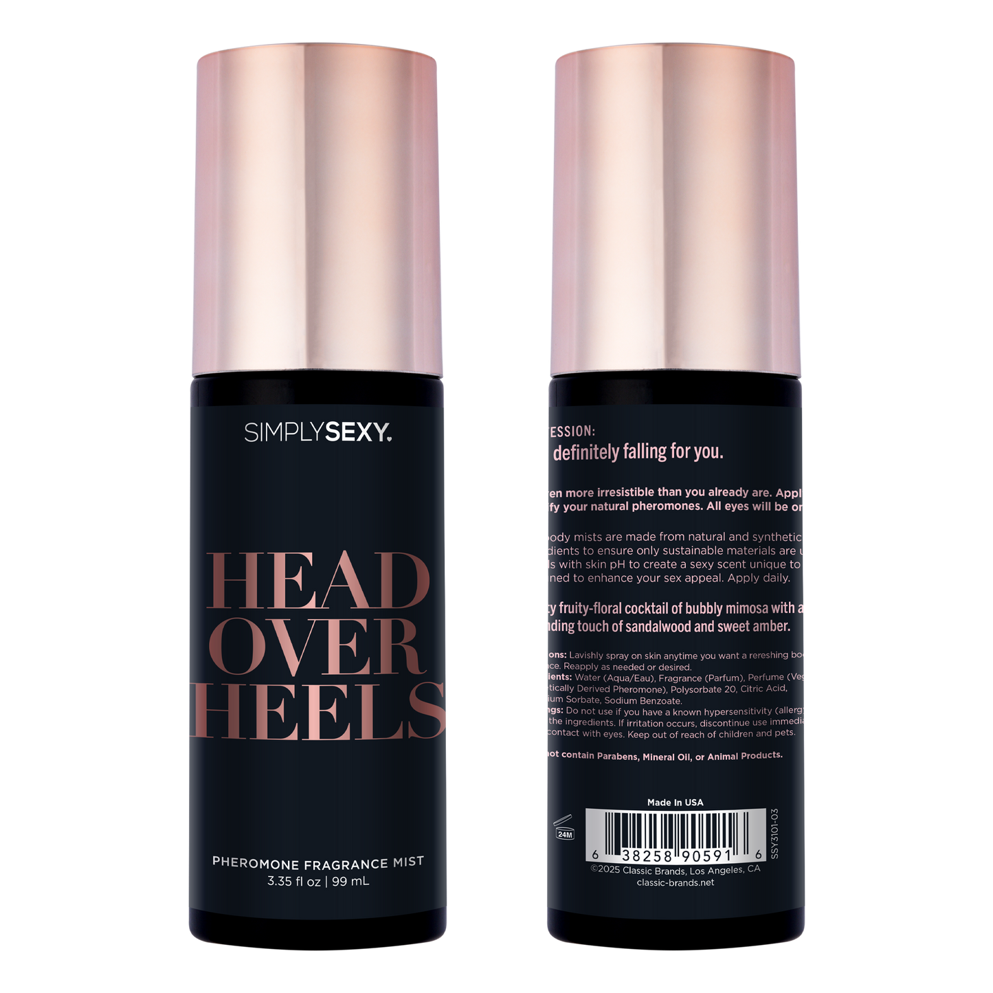 Simply Sexy Pheromone Body Mist