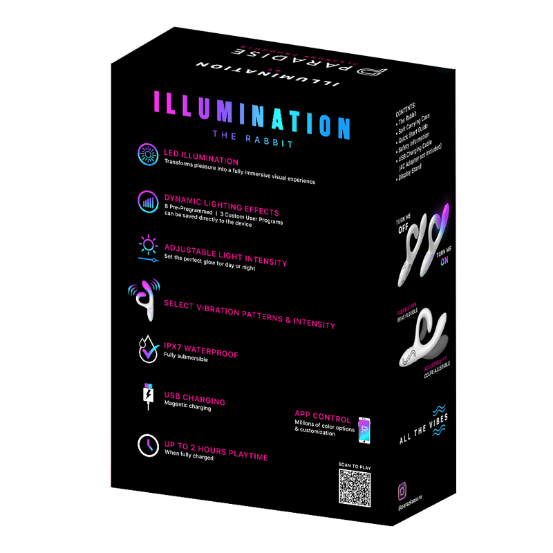 Illumination by Paradise - The Rabbit RGB Vibrator