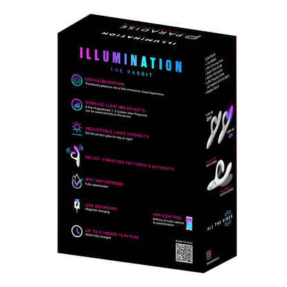 Illumination by Paradise - The Rabbit RGB Vibrator