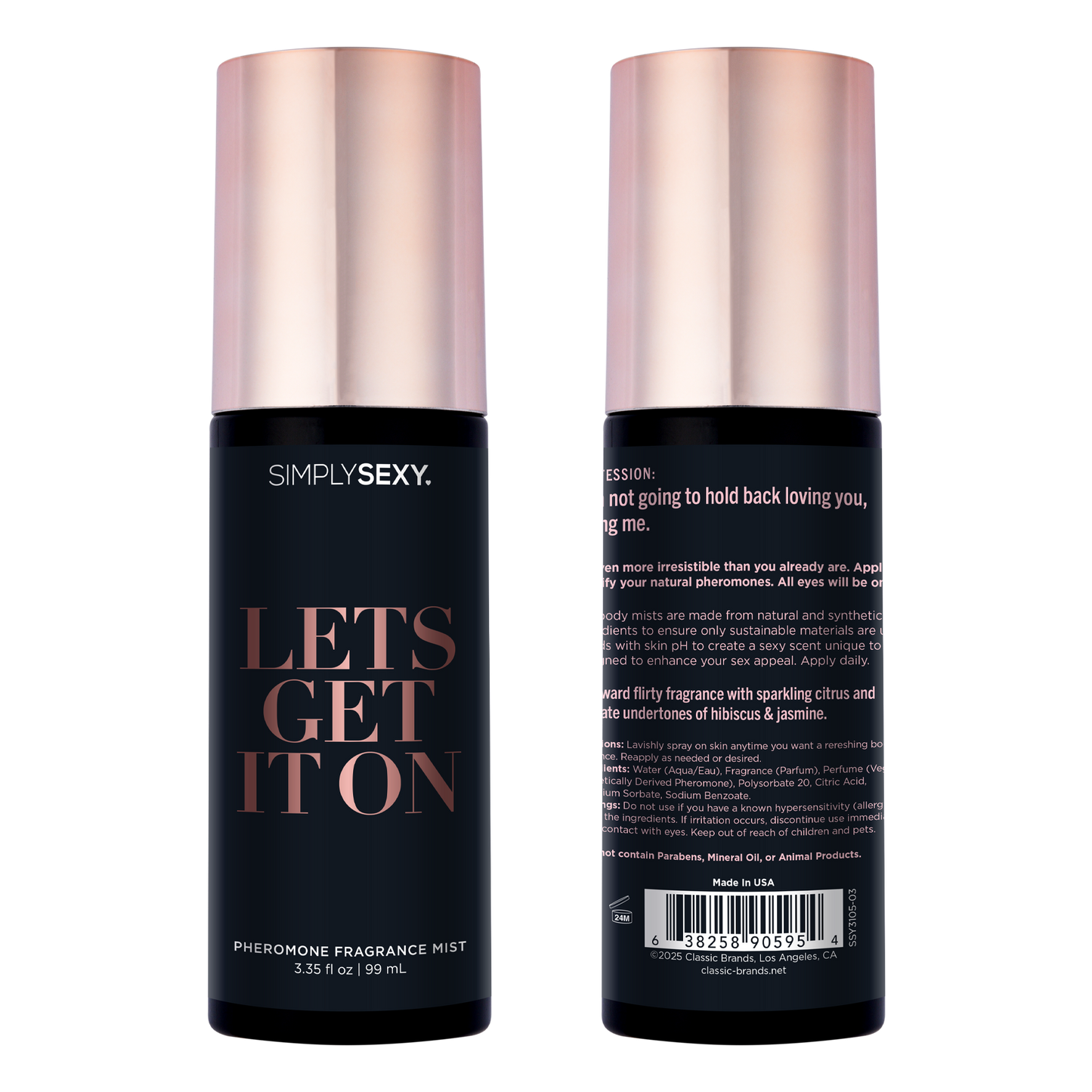 Simply Sexy Pheromone Body Mist