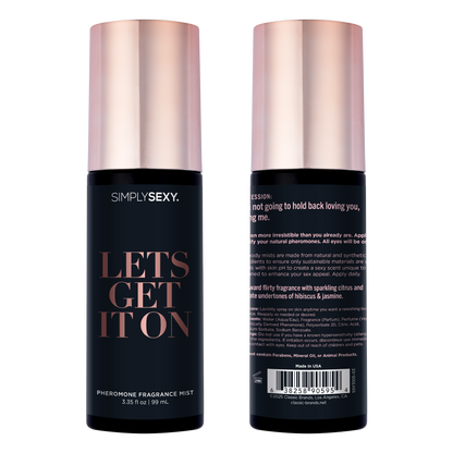Simply Sexy Pheromone Body Mist