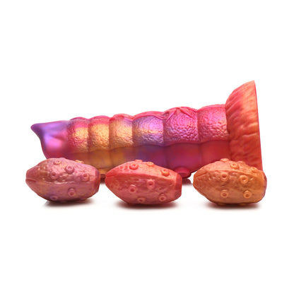 Creature Cocks Nymphoid - Ovipositor Silicone Dildo with Eggs
