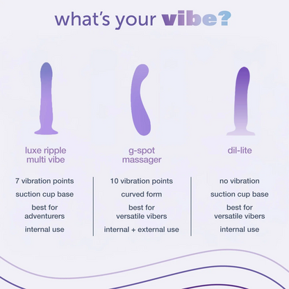 plusOne Dil-Lite - Beginner Dildo Suction Cup