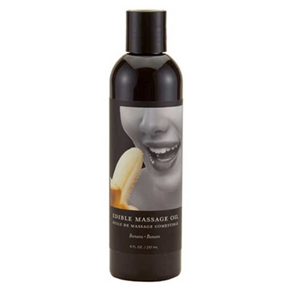 Edible Massage Oil Banana 8 fl oz / 237 ml